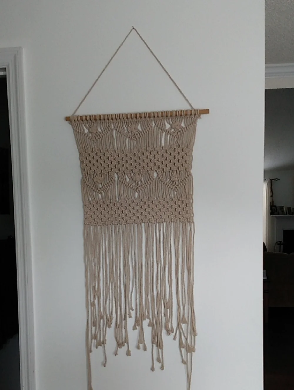 Handmade Macrame Macramé Wall Hanging